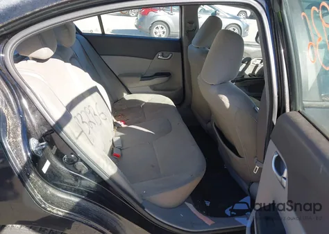 2012 Honda Civic Ex из США, поврежденный, VIN 2HGFB2F86CH567778